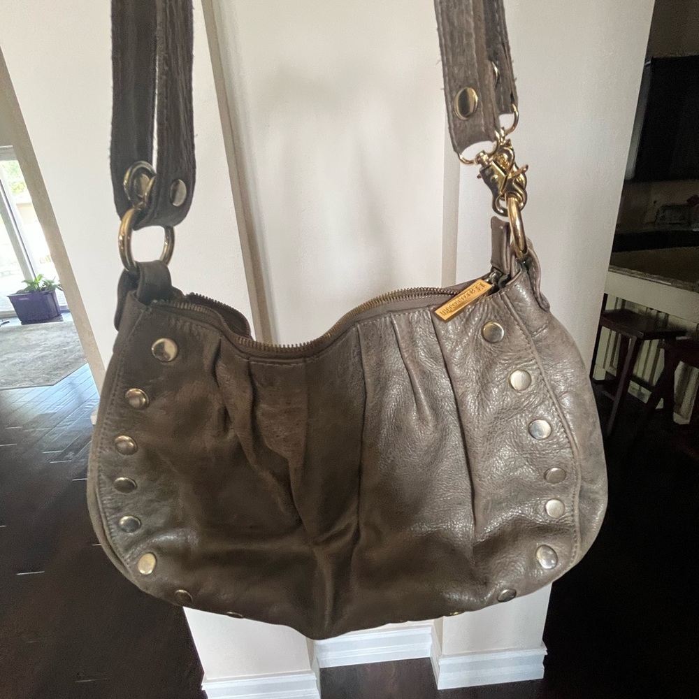 Hammitt Brown Hobo Leather Shoulder Bag